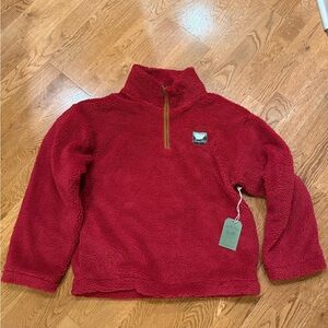 Dairy Boy Mountain Fleece in Cranberry M/L NWT